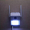 Панорамна водонепроникна настінна IP камера світильник XiaoVV D6. V380 Pro, фото 6