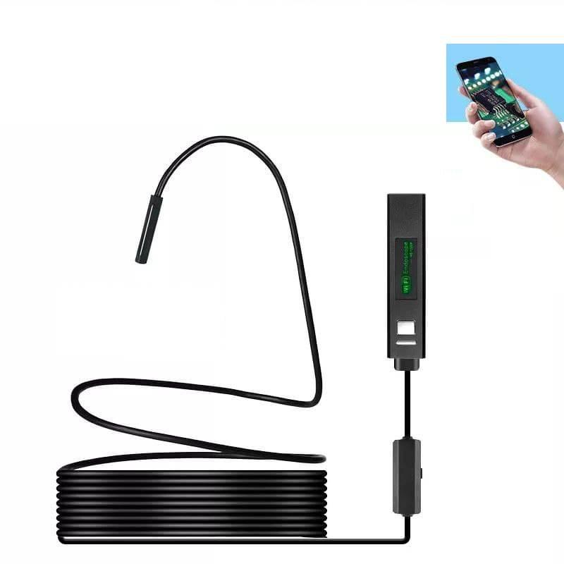 WiFi ендоскоп c HD камерою 1200P Ø8 мм 5 метрів (жорсткий)