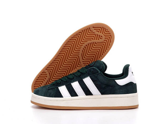 Adidas Campus Dark Green White 11933