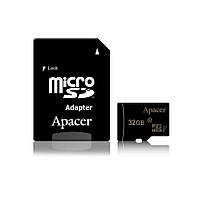 Карта памяти Apacer microSDHC 32GB UHS-I U1 Class 10 + SD адаптер