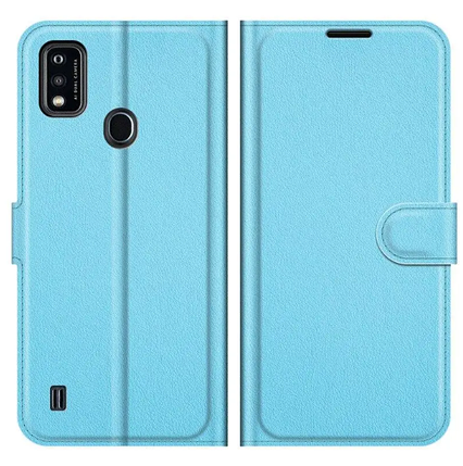 Чохол книжка Lichee для ZTE Blade A51 блакитний, фото 1