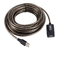 ZYsecurity кабель-удлинитель с встроенным чипом USB 2.0 «Папа-мама» 10 м