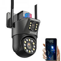 Охранная поворотная Onvif Wi-Fi IP камера наблюдения Boavision HX-W4MPR03. CamHi Pro