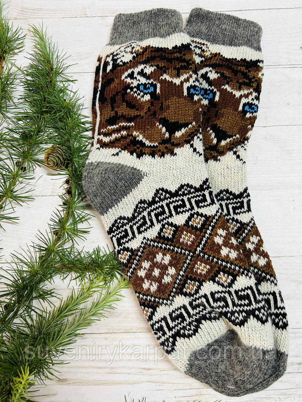 Шкарпетки чоловічі овеча шерсть, шерстяні носки, шкарпетки шерстяні, фото 1