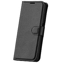 Шкіряний чохол книжка Lichee для ZTE blade A53 чорний, фото 4