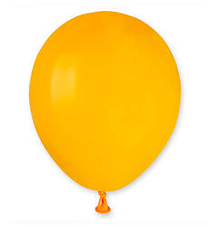 Повітряні кулі (13 см) 10 шт, Італія, колір - жовтий /03 (пастель)
