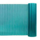Шифер Пластиковий Зелений в рулонах 2.5 м [Хвиля] 800 г/м2 Стандарт, фото 4