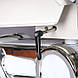 Педикюрно-косметологічне крісло на 3х електромоторах 2345, колір-червоний, фото 3