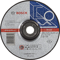 Диск обдирной Bosch Expert по металлу 180×6 мм, вогнутый (2608600315)