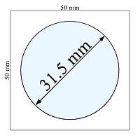 Холдери під монету 31,5 мм. / упаковка 50 шт.