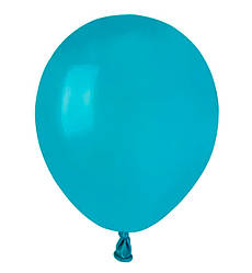 Повітряні кулі (13 см) 10 шт, Італія, колір - бірюзовий (пастель)