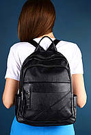 Рюкзак женский черный код 7-770