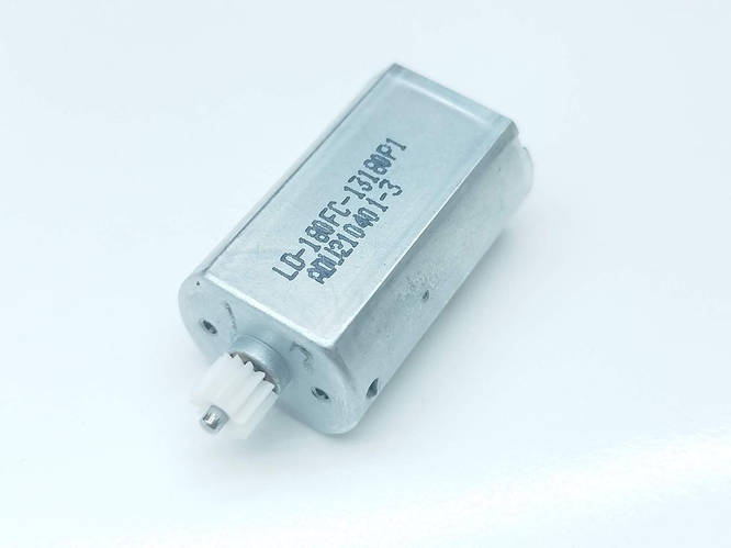 Двигун мікродвигун LD-180FC-13180 (FK-180SH-10400) з шестернею для ...