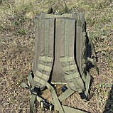 Похідний Рюкзак 27 літрів Олива РР27 тактичний армійський військовий для ЗСУ НГУ СБУ, фото 4
