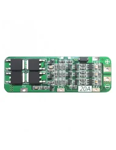 Контролер заряду, розряду Li-Ion з балансиром BMS 3S 20А, 12.6V