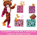 Лялька Барбі Barbie Cutie Reveal у костюмі тигра, фото 5