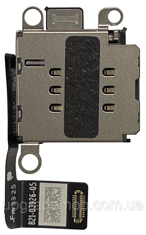 Роз'єм Sim-карти iPhone 14/14 Plus на дві Sim-карти зі шлейфом, фото 1