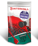 Прикормка INTERKRILL Флет Метод Стік Мікс Криль-Слива 800г Прикормка для флета методу (Method mix)