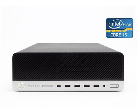 ПК HP ProDesk 600 G4 SFF/Core i5-8500 6 ядер 3.0GHz/16GB DDR4/256GB SSD/UHD Graphics 630 / Win 10, фото 1