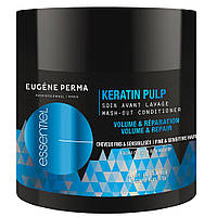 Догляд перед Миттям для Об’єму Тонкого волосся Eugene Perma Professionnel Paris Essentiel Keratin Pulp 500 мл