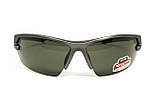 Захисні окуляри Venture Gear Tactical Semtex 2.0 Gun Metal (forest gray) Anti-Fog, чорно-зелені в оправі кольору "темний металік", фото 4