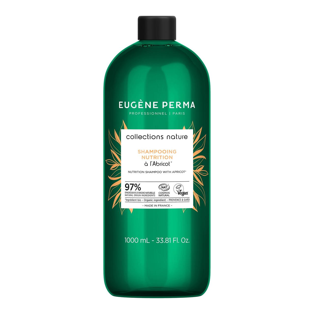 Шампунь для Сухого Пошкодженого волосся Eugene Perma Professionnel Paris Collections Nature Nutrition 1000 мл