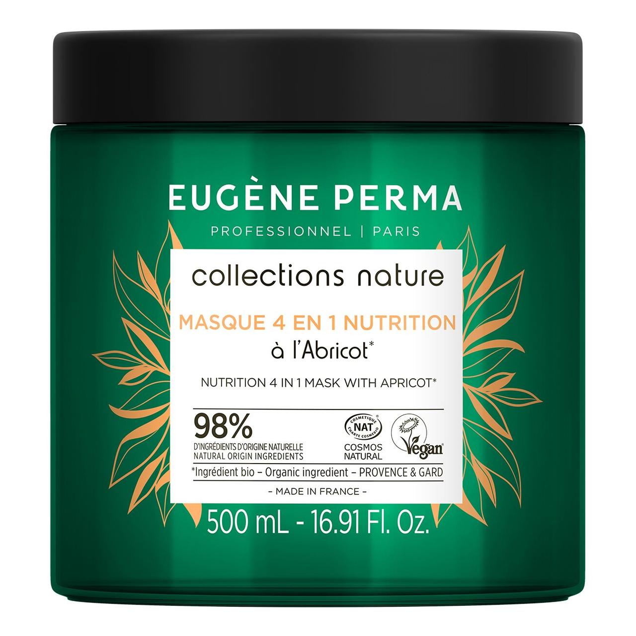 Маска для Сухого Пошкодженого волос 4в1 Eugene Perma Professionnel Paris Collections Nature Nutrition 500 мл