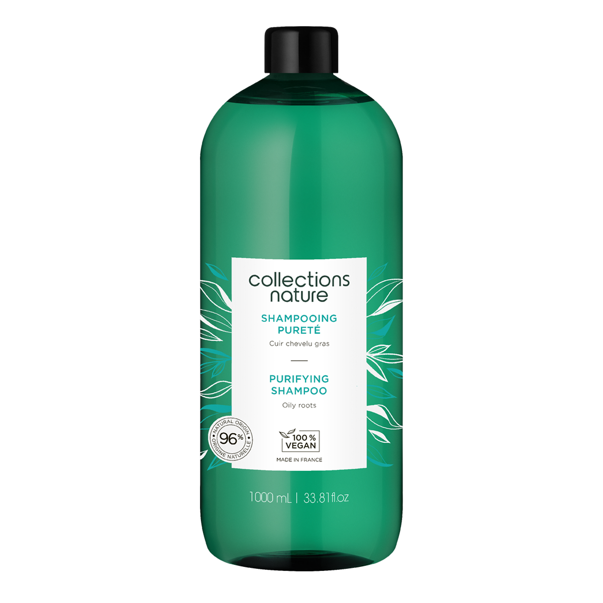 Шампунь Очищуючий для Жирного волосся Eugene Collections Nature Purete Eugene Perma Professionnel Paris 1000 мл
