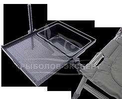 Столик з ємністю Carp Zoom Side Tray with Bowl, що кріпиться до крісла (CZ2029)