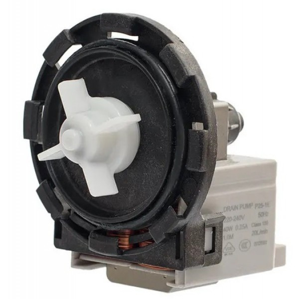 Мотор Сливной Помпы Стиральной Машины на Восемь Зацепов Drain Pump P25 ...