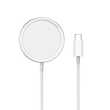 БЗУ ColorWay MagSafe Charger 15W iPhone White (CW-CHW27Q-WT), фото 2