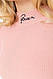 Водолазка трикотажна жіноча, колір світло-рожевий, 204R035, фото 5