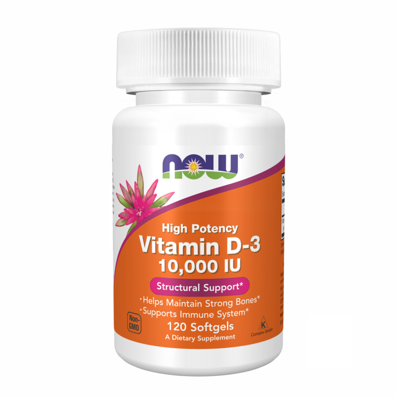 VIT D-3 10,000 IU - 120 sgels, фото 1