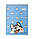 Блокнот А6 40арк., в клітинку, на спіралі (верхня), м'яка обкладинка Zibi Kids Line Puppies, фото 6