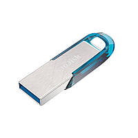 Флешка SanDisk USB накопитель 3.0 Ultra Flair 32Gb, цвет голубой (150Mb/s)