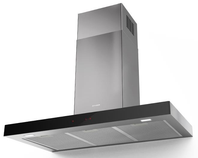 Faber Вітяжка купольна, 90 см, 1186 м3г, Stilo Glass Smart X/V A90, неірж