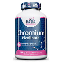 Пиколинат хрома Haya Labs CHROMIUM PICOLINATE 200 мг 100 капсул