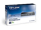 TP-Link Комутатор TL-SG1024DE 24xGE EasySmart 13" 1U, фото 3