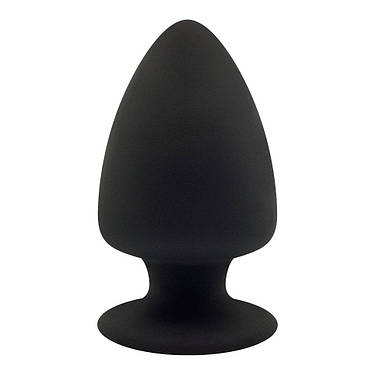 Анальна пробка SilexD (Model 1 size L), двошарова, силікон + Silexpan, діаметр 7,5 см, фото 1