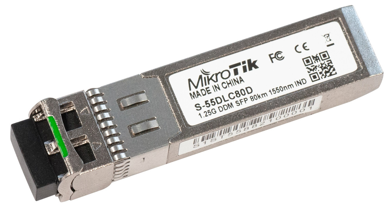MikroTiK SFP-Трансівер S-55DLC80D, фото 1