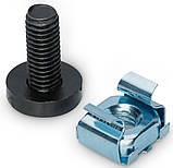 Digitus Кріпильний набір M6 Screws&Nuts, 50 pcs., black, фото 2