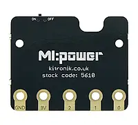 MI: Плата питания - Модуль питания для BBC Micro: Bit - Kitronik 5610-V2