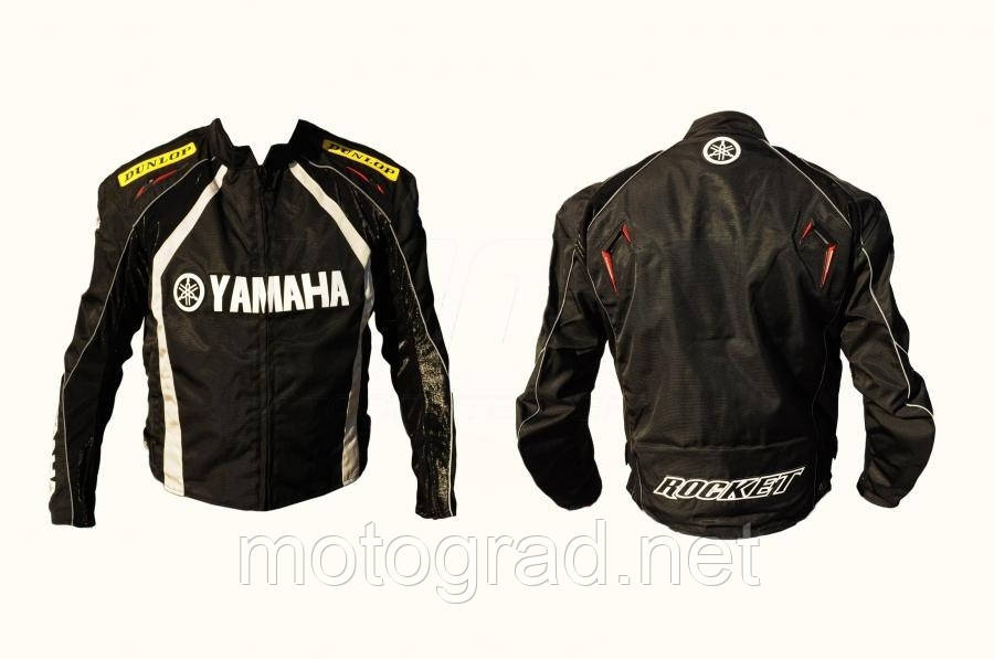 Мото куртка текстиль YAMAHA чорна