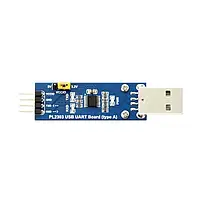 Конвертер USB-UART (TTL) - PL2303 - USB A male - Версия V2 - Waveshare 20265