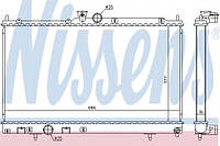 Радиатор MT LANCER (03-) 2.0 i 16V EVO [OE MR464612] NISSENS 628956 для MITSUBISHI LANCER Mk VI (CJ-CP_).
