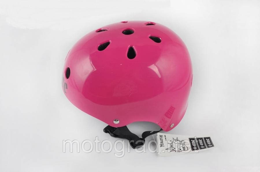 Шолом-каска райдера S-ONE малиновий, фото 1