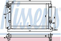 Радіатор TY AVENSIS(03-)2.0 D4D(+)[OE 16400-0R011] NISSENS 64695 на TOYOTA COROLLA Verso (ZER_, ZZE12_, R1_)