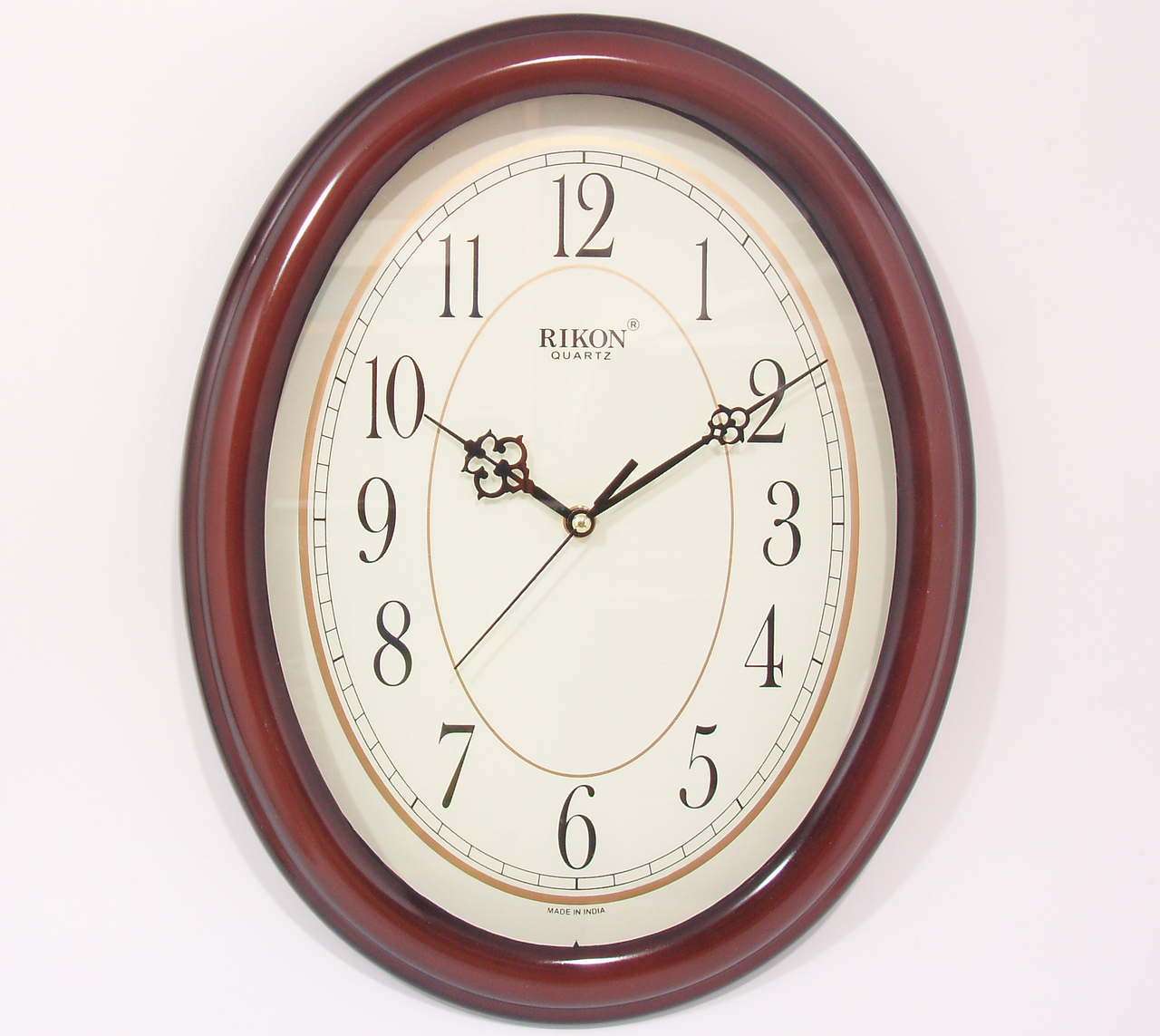 Часы настенные овал Rikon ( 340 х 270 ) - фото 2 - id-p326422294