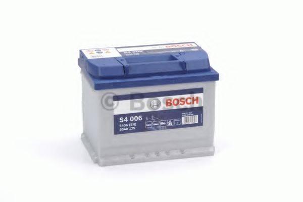 Акумулятор Bosch S4 Silver 60Ah, EN 540 лівий + 242x175x190 (ДхШхВ) BOSCH 0092S40060 на CHEVROLET CRUZE