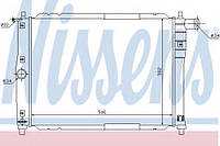 Радиатор DW LANOS (97-) 1.3 i (+) [OE P96351263] NISSENS 61644